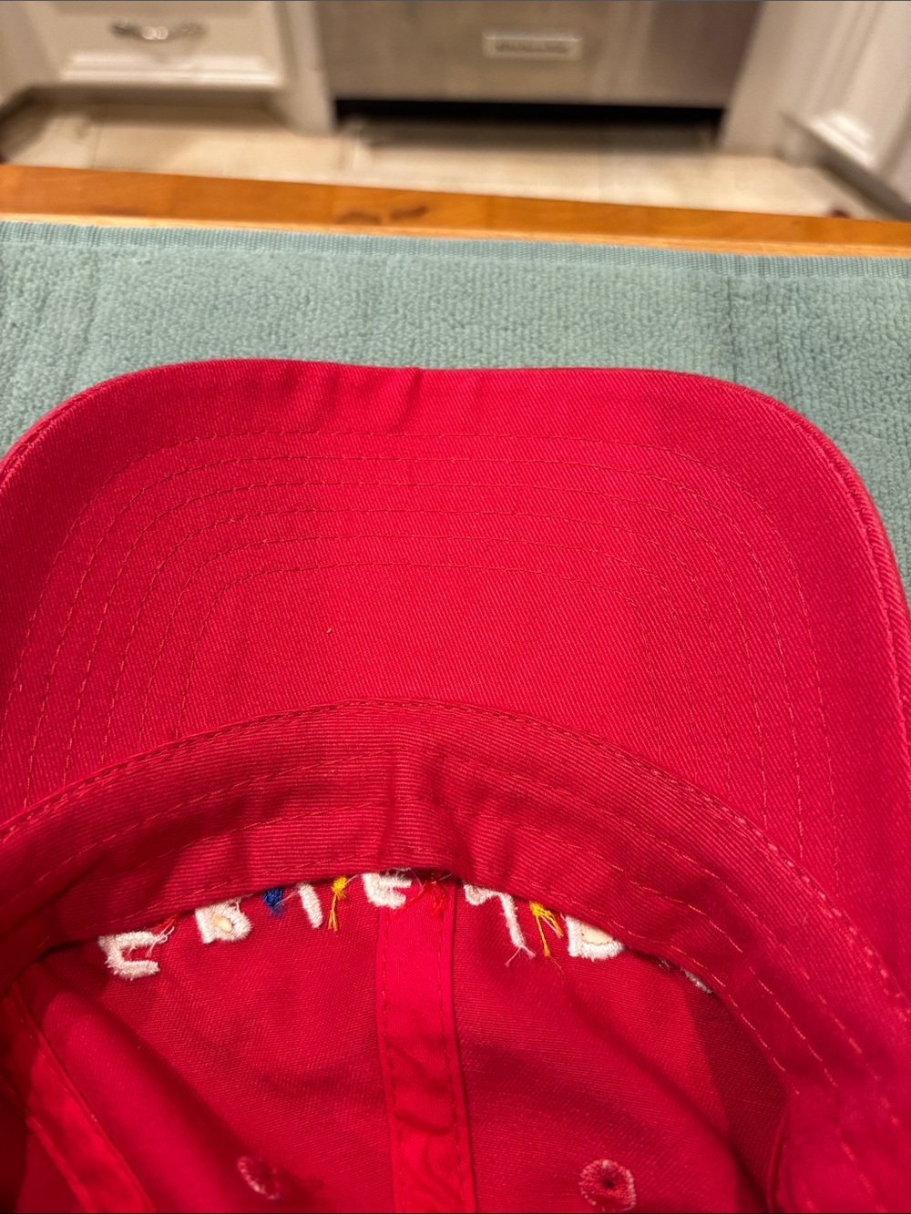 Friends Embroidered Pink Baseball Cap - Picture 6 of 8